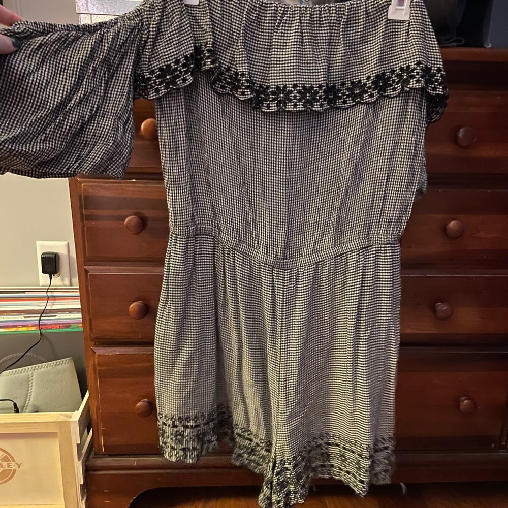 AE off the shoulder romper